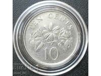 10 цента 1986 Сингапур