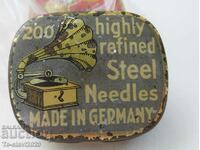 Turntable pins German - Old Metal box