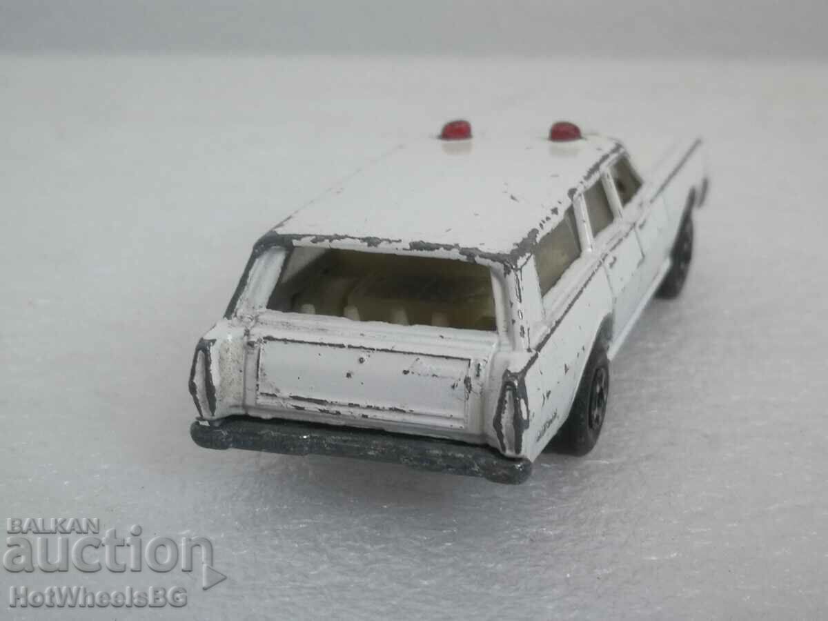 Auction MATCHBOX LESNEY. No. 55A Mercury Police Car 1970 Auction MATCHBOX LESNEY. No. 55A Mercury Police Car 1970