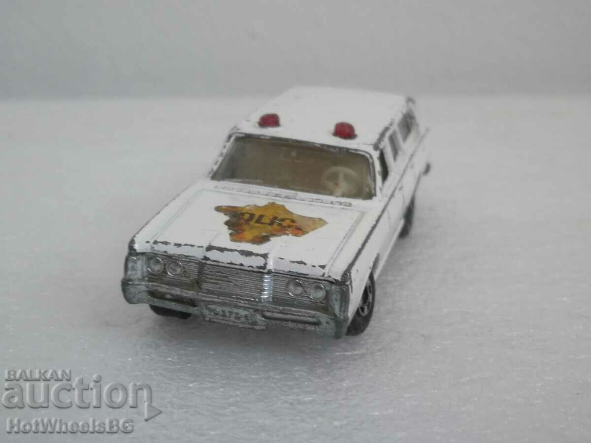 Delivery of MATCHBOX LESNEY. No. 55A Mercury Police Car 1970 Delivery of MATCHBOX LESNEY. No. 55A Mercury Police Car 1970