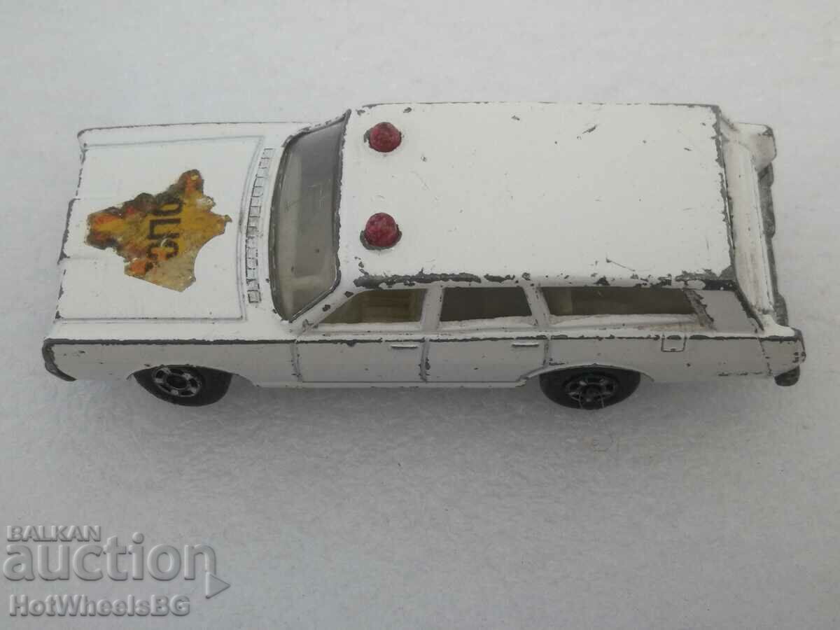 MATCHBOX LESNEY. No. 55A Mercury Police Car 1970 - 5 MATCHBOX LESNEY. No. 55A Mercury Police Car 1970 - 5