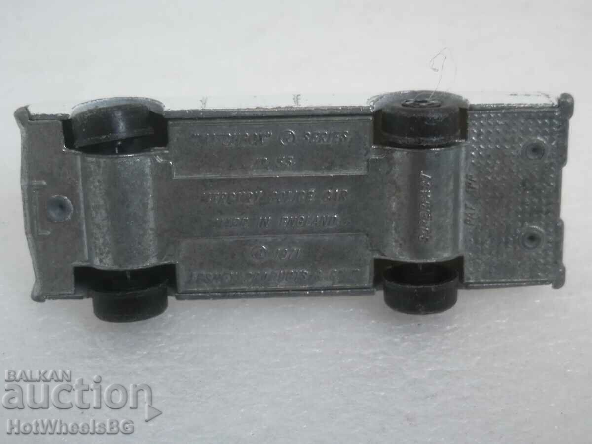 MATCHBOX LESNEY. No. 55A Mercury Police Car 1970 - 6 MATCHBOX LESNEY. No. 55A Mercury Police Car 1970 - 6