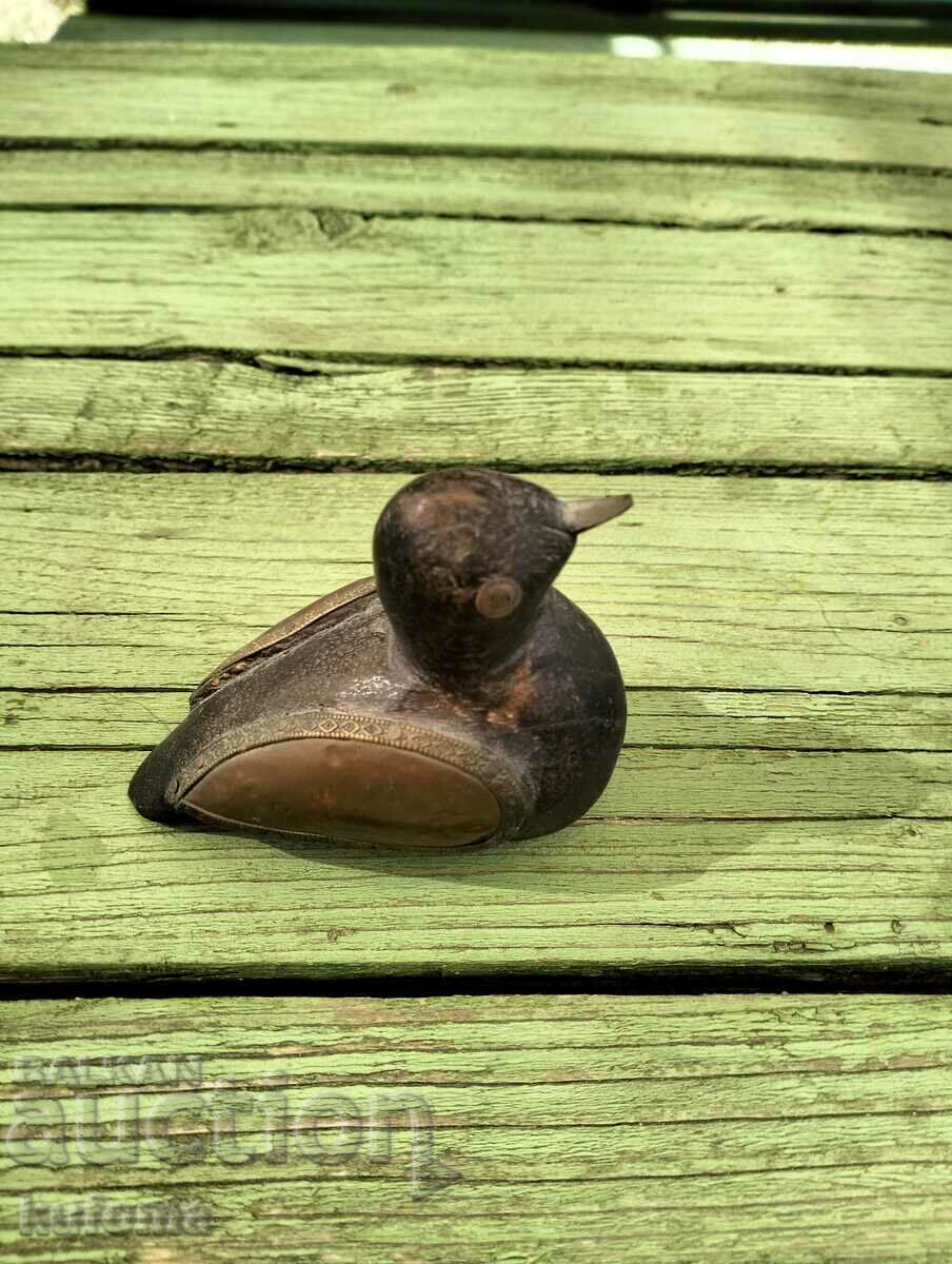 A little wood and copper duck with price 24.99 BGN | € 12.78