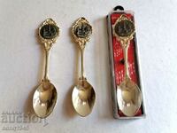 Lot of Collector's Silver Plated Spoons From 0.01 St.