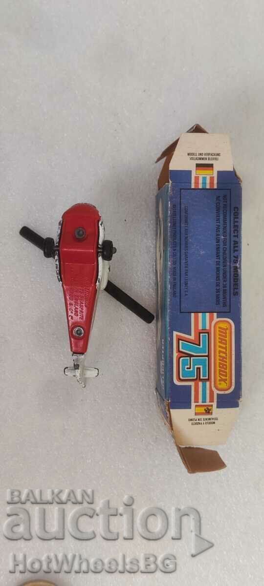 MATCHBOX LESNEY -No 75C Seasprite Helicopter 1977 - 6 MATCHBOX LESNEY -No 75C Seasprite Helicopter 1977 - 6