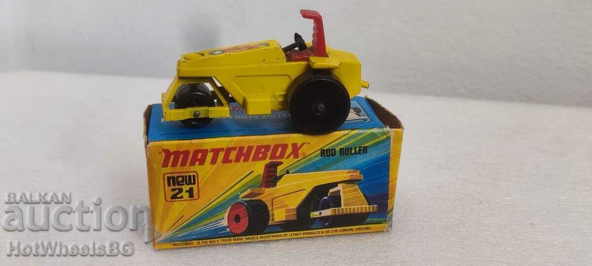 MATCHBOX LESNEY -No 21B Rod Roller 1973 with price 34.99 BGN | € 17.89 MATCHBOX LESNEY -No 21B Rod Roller 1973 with price 34.99 BGN | € 17.89