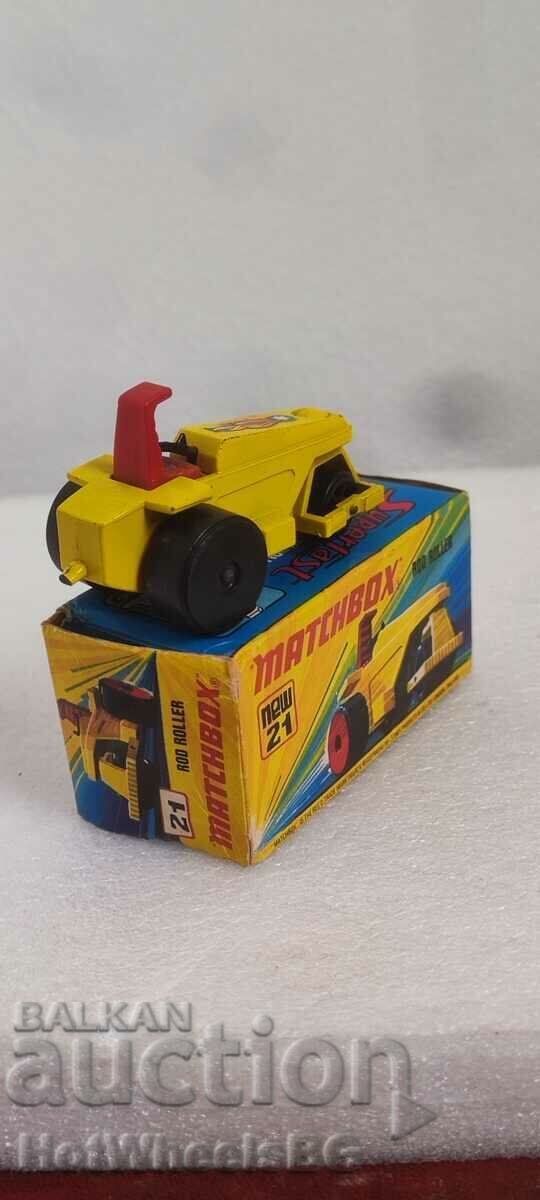 Delivery of MATCHBOX LESNEY -No 21B Rod Roller 1973 Delivery of MATCHBOX LESNEY -No 21B Rod Roller 1973