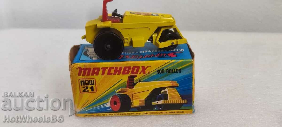 MATCHBOX LESNEY -No 21B Rod Roller 1973