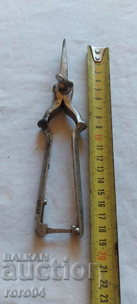 TRI-TOOTH SCISSORS - REX - SOLINGEN - WW I - 5