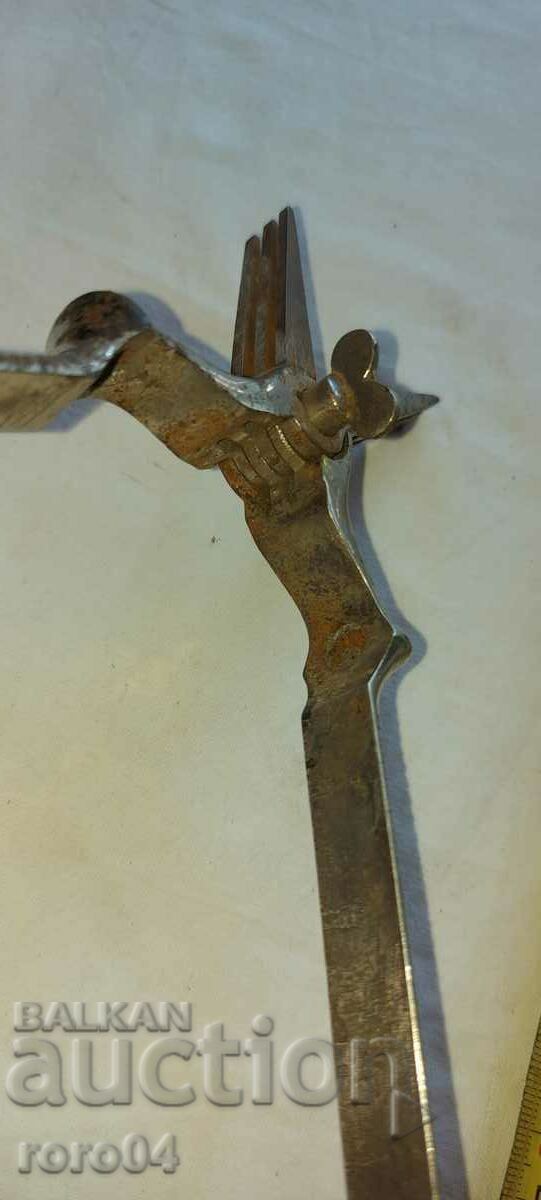 TRI-TOOTH SCISSORS - REX - SOLINGEN - WW I - 6