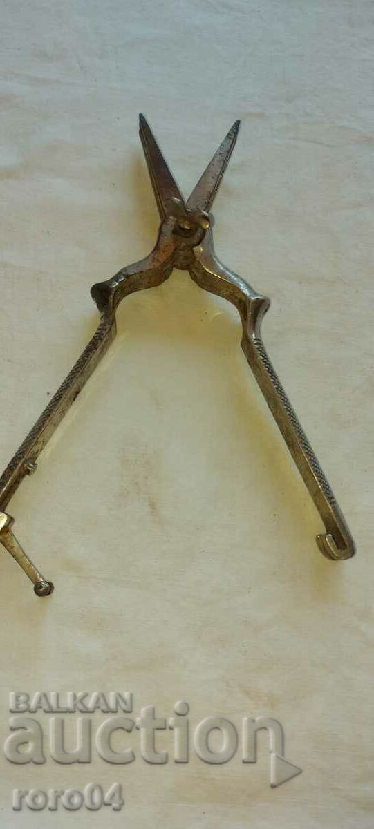 TRI-TOOTH SCISSORS - REX - SOLINGEN - WW I