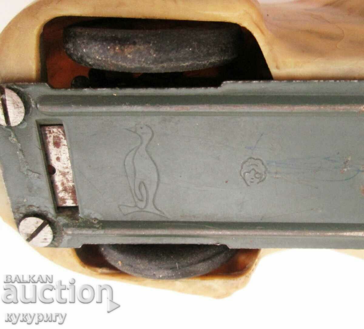 Auction Stara Sots children's mechanical toy Cat on wheels Auction Stara Sots children's mechanical toy Cat on wheels