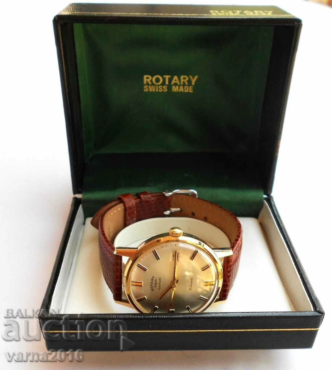 Swiss Automatic Rotary Watch