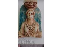 OLD CERAMIC SOUVENIR GREECE - MAGNET