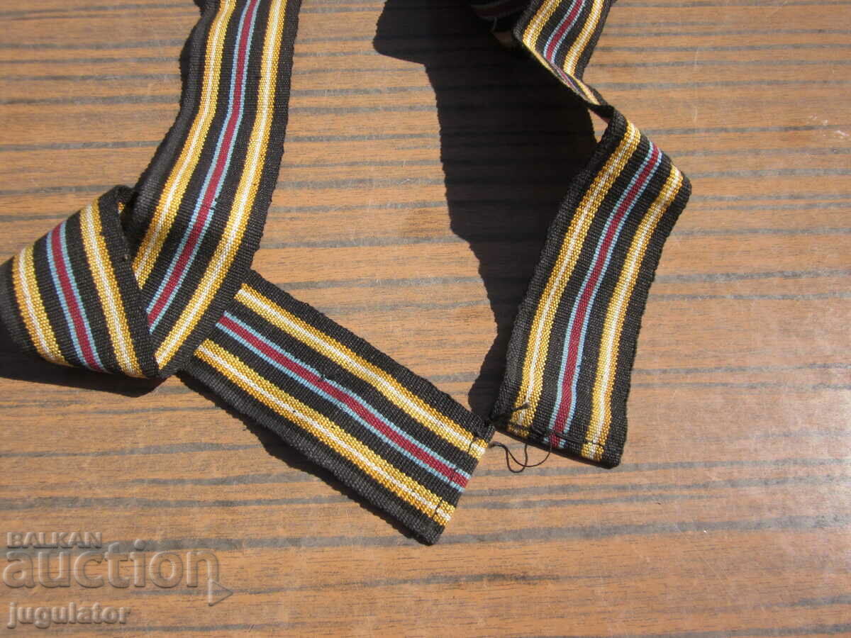 Auction old Bulgarian folklore children's belt costume belt Auction old Bulgarian folklore children's belt costume belt