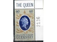 1986. Guernsey. 60 de ani de la nașterea reginei Elisabeta a II-a