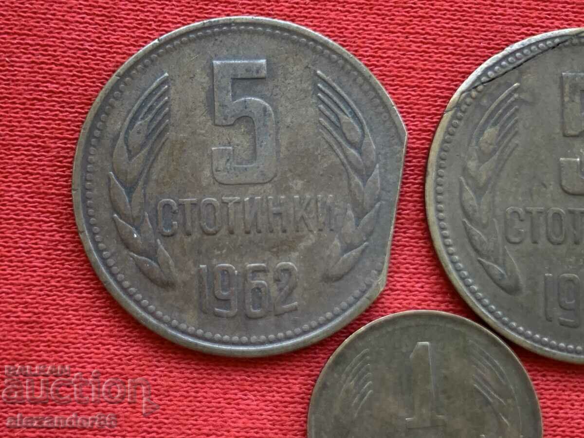 Auction  Lot of defective pennies