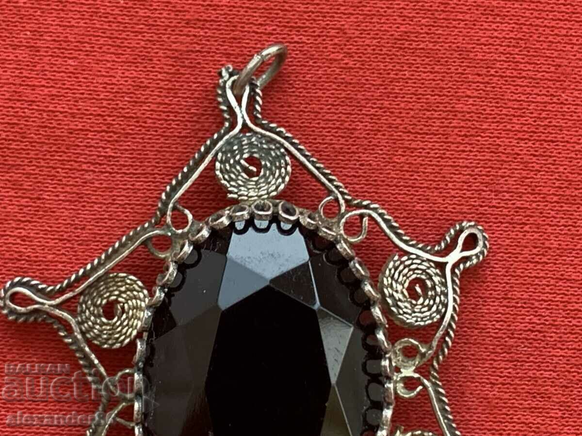 Auction Old silver jewel filigree Auction Old silver jewel filigree