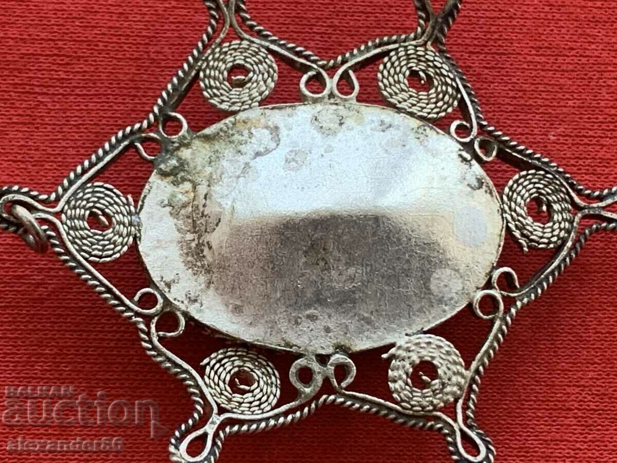 Old silver jewel filigree - 5 Old silver jewel filigree - 5