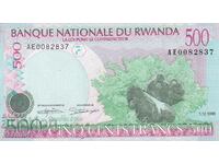 500 φράγκα 1998, Ρουάντα