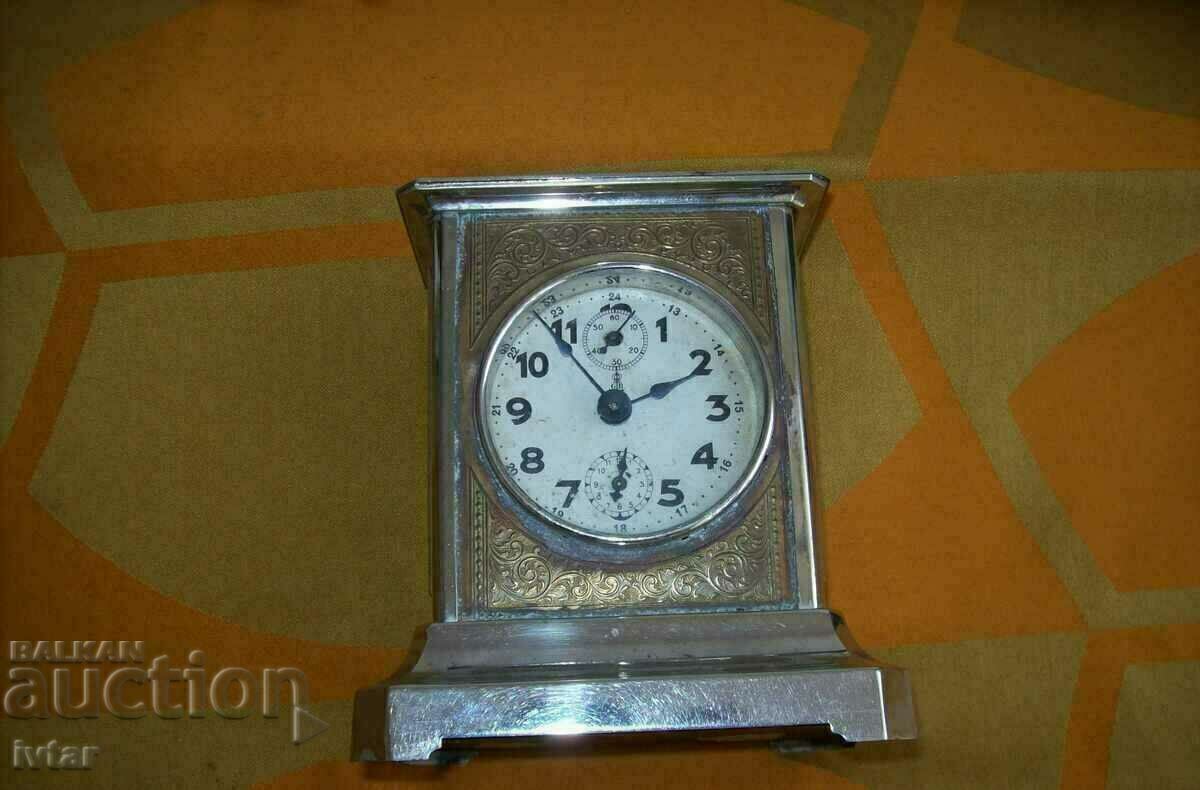 Desk clock "GUSTAV BECKER" with lantern with price 132.00 BGN | € 67.49