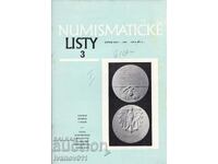 CZECHOSLOVAKIA - NUMISMATIC MAGAZINE - 1980 #3