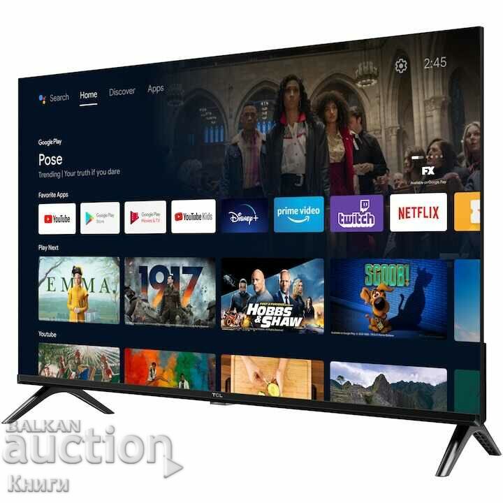 TV TCL 32S5400A, 32 (80 cm), Smart Android TV - new