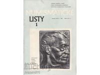 CZECHOSLOVAKIA - NUMISMATIC MAGAZINE - 1981 #1