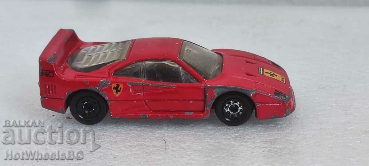 CUTIA DE chibrituri LESNEY. Nr. MB 70 Ferrari F40 1988