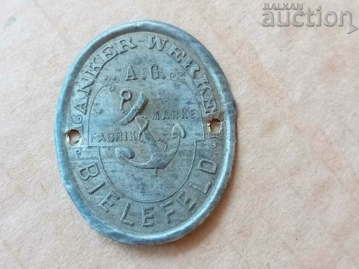 Auction vintage sewing machine anchor plate Auction vintage sewing machine anchor plate