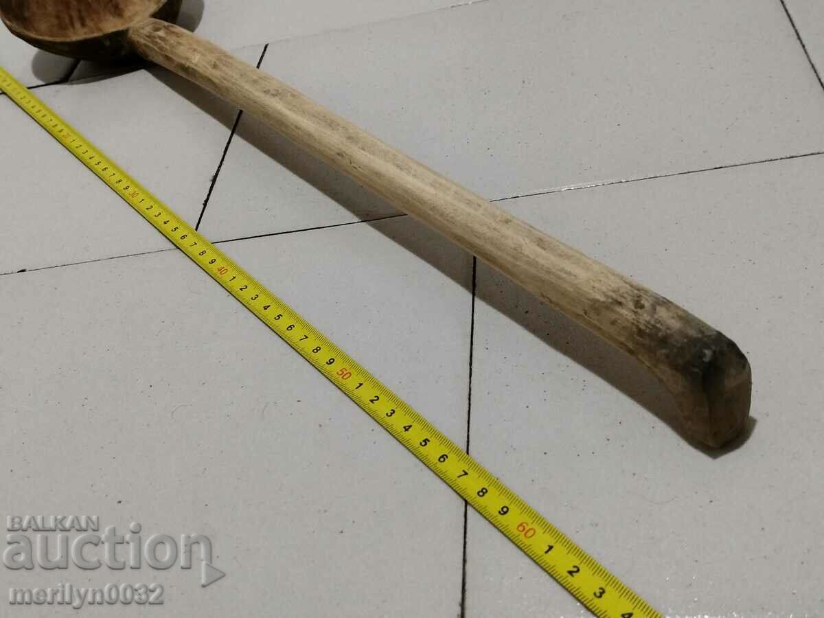 Old wooden spoon, the wooden one, - 5 Old wooden spoon, the wooden one, - 5