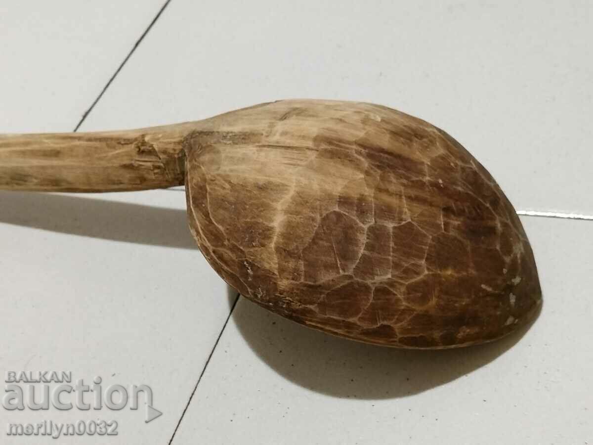 Old wooden spoon, the wooden one, - 6 Old wooden spoon, the wooden one, - 6