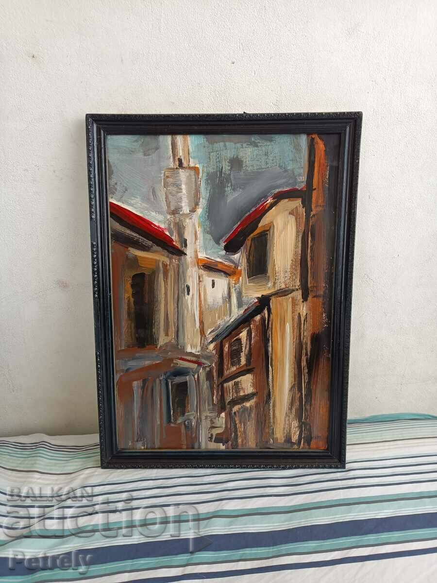 Old oil painting BZC