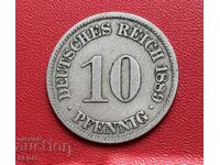 Germany-10 Pfennig 1889 A-Berlin