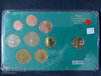 France 2000-2005 - Euro set from 1 cent to 2 euros + 10 centimes