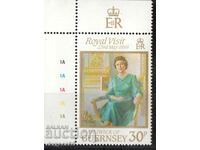 1989. Guernsey. A royal visit.