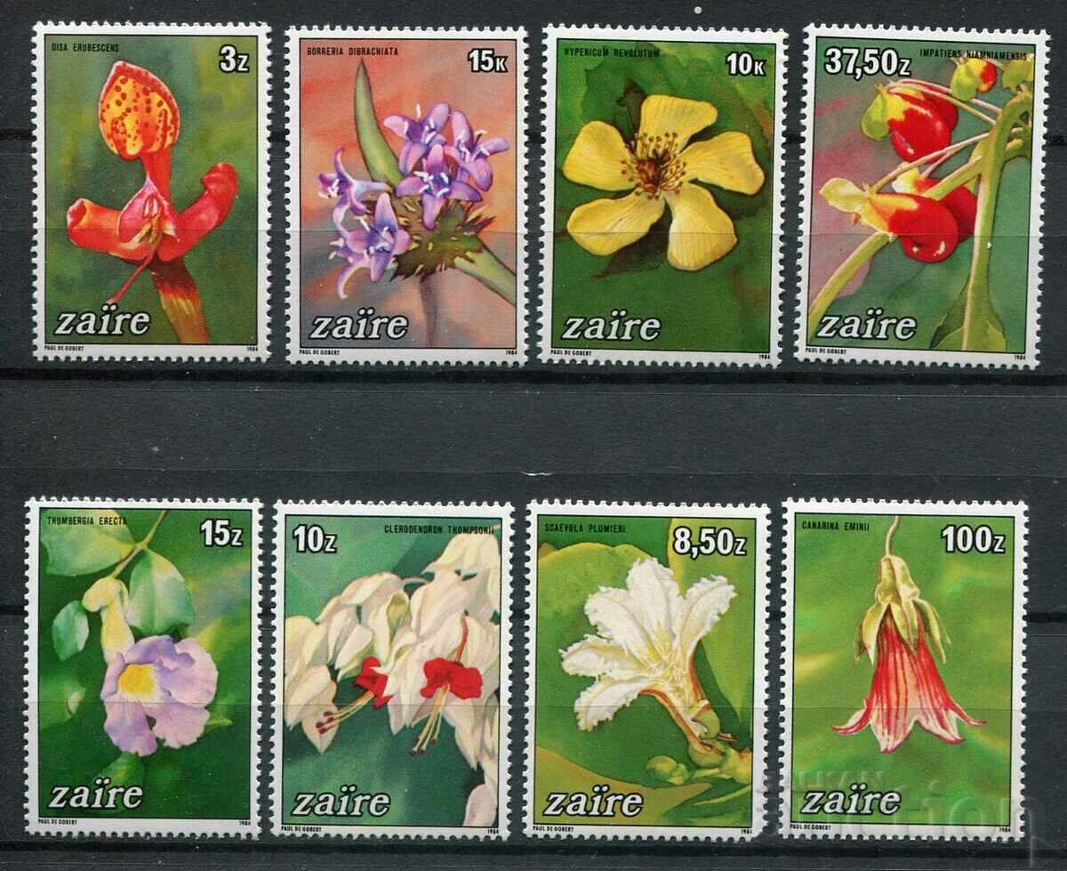 Zaire 1984 MnH - Flora, flowers, the flowers of Zaire