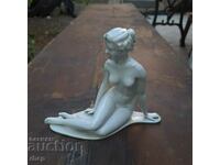 Old porcelain SIP statuette nude woman porcelain