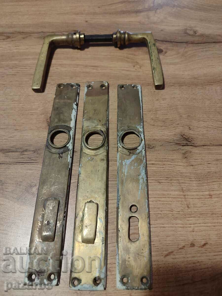 Old bronze doorknobs
