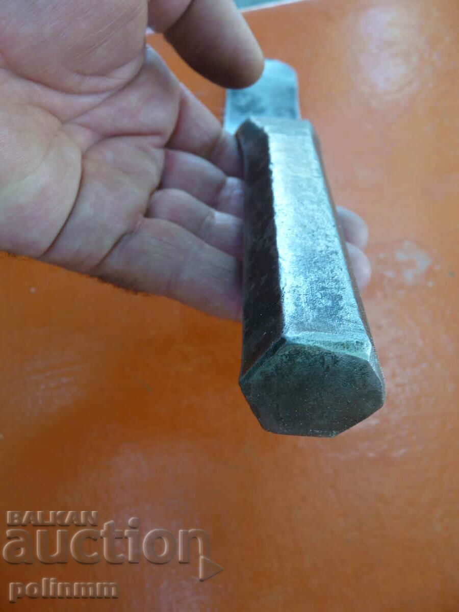 Auction Old Solid Tin Bar - 267 Auction Old Solid Tin Bar - 267