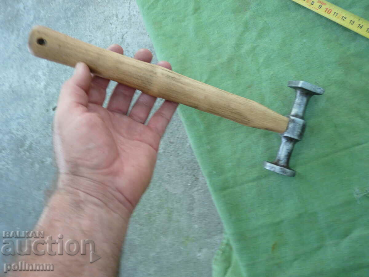 Old German Tin Hammer - 293 - 5 Old German Tin Hammer - 293 - 5