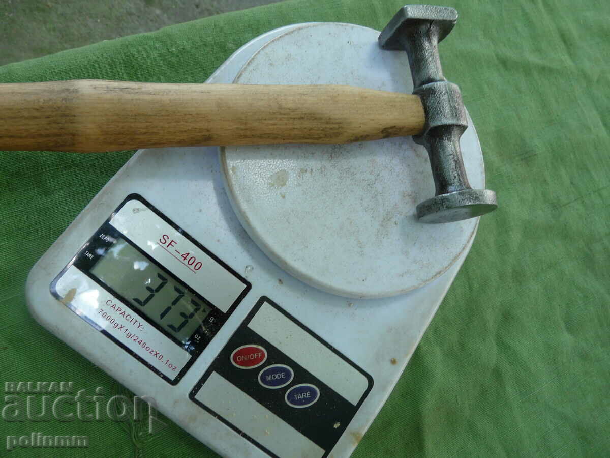 Old German Tin Hammer - 293 - 6 Old German Tin Hammer - 293 - 6