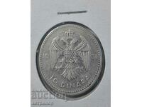 10 dinari 1931 Iugoslavia argint