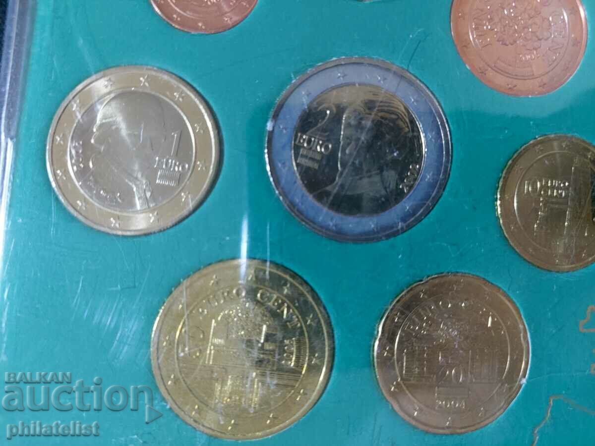 Austria 2002-2005 - Euro set from 1 cent to 2 euros + 10 groszy with price 25.00 BGN | € 12.78 Austria 2002-2005 - Euro set from 1 cent to 2 euros + 10 groszy with price 25.00 BGN | € 12.78
