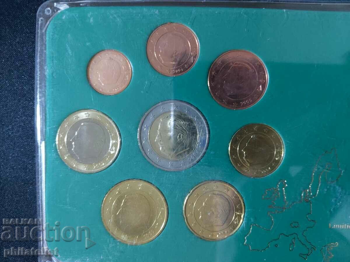 Belgia 1999-2005 - Euro stabilit de la 1 cent la 2 euro + 50 de cenți cu preț 25.00 BGN | € 12.78 Belgia 1999-2005 - Euro stabilit de la 1 cent la 2 euro + 50 de cenți cu preț 25.00 BGN | € 12.78