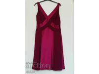 Formal summer dress burgundy Marks&Spencer