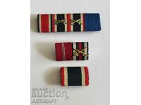 #2 I св. война Герм. миниатюри ленти за немски ордени медали