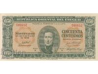 50 centesimo 1939, Uruguay
