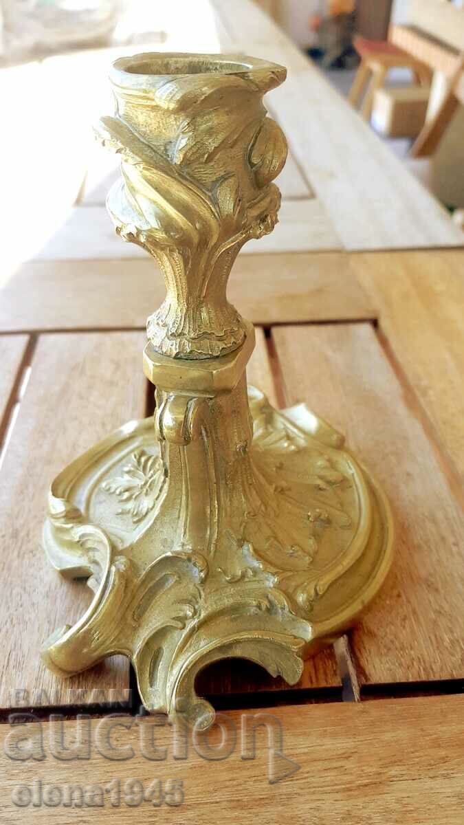 Auction Antique candle holder Auction Antique candle holder