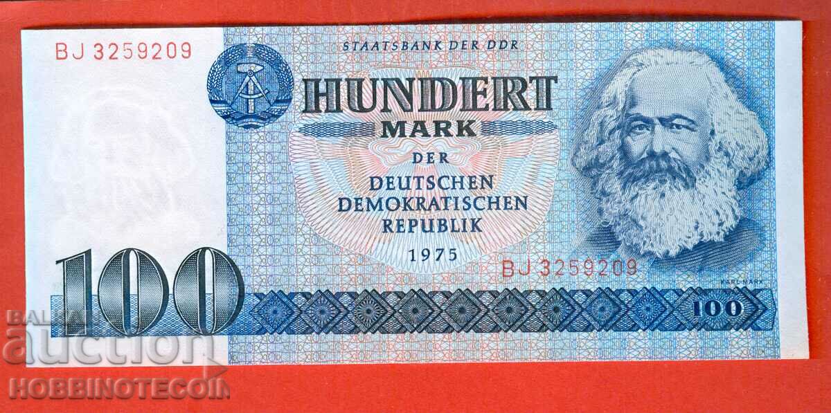 GERMANY GDR GERMANY 100 Stamps - issue issue 1975 NEW UNC